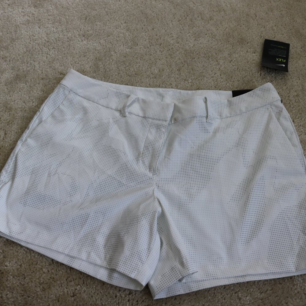 Nike White Athletic Shorts